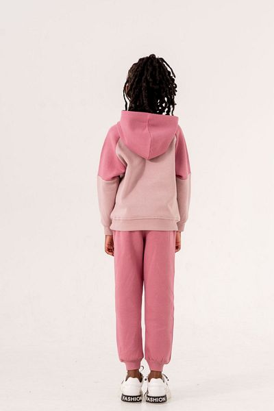 HAUSEkids 6-9 Years Old Girl's Tracksuit Set - Break Rules Cherry