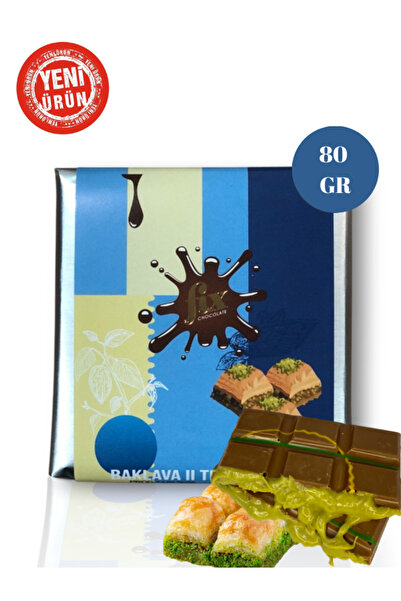 Fix 1 Adet Baklavalı Gerçek Dubai Çikolatası 80 gr