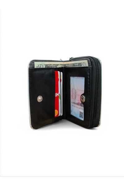 LEXA Hologram Meow Printed Gray Children's Wallet