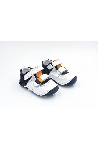 BEYAZ TOM BEBE - Pantofi pentru copii First Step din piele naturala Laci Ortabedik