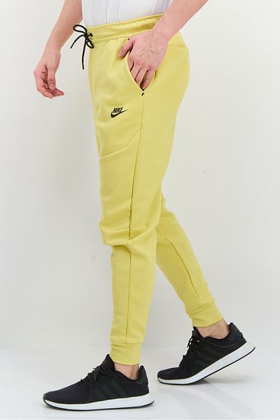 Nike Men Slim Fit Taper Leg Regular Length Training Sweatpants, Yellow