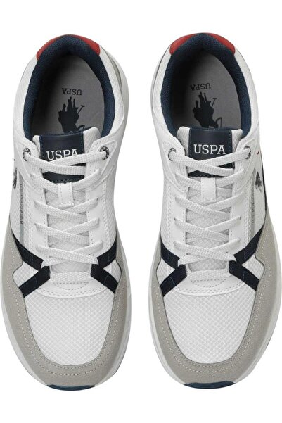 U.S. Polo Assn. U.S.Polo Assn Lukas 4Fx White Comfort Casual Daily Sports Shoes