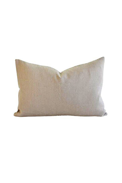 PIRILTI COLLECTION Linen Pillow Cover (2 Layers - Organic Linen with Point)