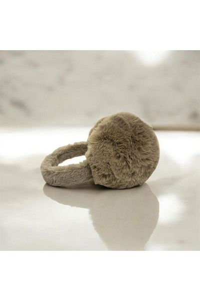CNS Concept Premium Plush Earmuff - Unisex Adult & Kids, Brown