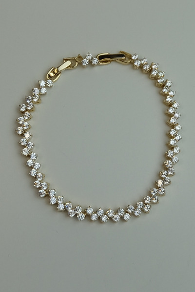 ayışığı Xuping White Stone Bracelet
