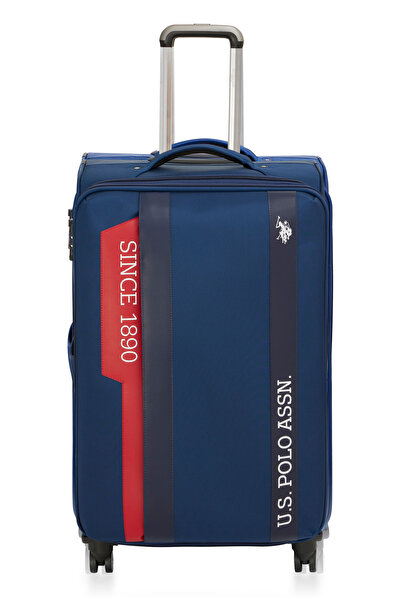 U.S. Polo Assn. Us polo Assn 24031-24032 Küçük Boy Ultra Light Hafif Lüx Kumaş Tekerlekli Valiz LACİVERT