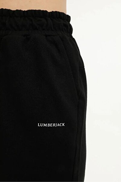 lumberjack CT144 Basic Short 5FX Siyah Kadın Şort 101931818