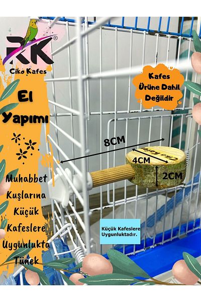 Ciko Kafes قفص العصافير مناسب للقفص الصغيرة
