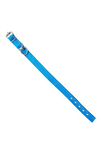 SAVEX Woven Dog Collar Blue 4*70 cm