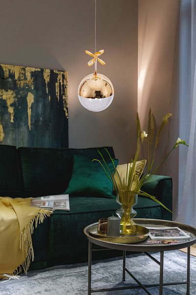 Fer Avize Berfin Modern Stylish Chandelier - Decorative Single, Cafe Entrance Living Room Hallway Kitchen