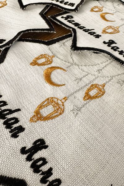 Pilloveland Ramadan Kareem - Πετσέτα κοκτέιλ 6 τεμαχίων καφέ