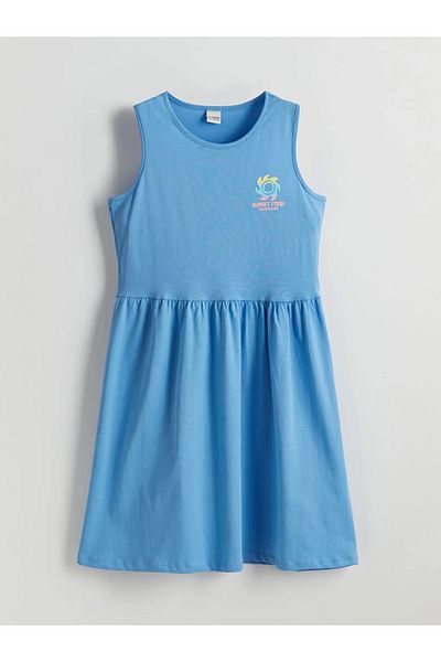 LC Waikiki Rochie pentru fetiță LCW Kids Crew Deck