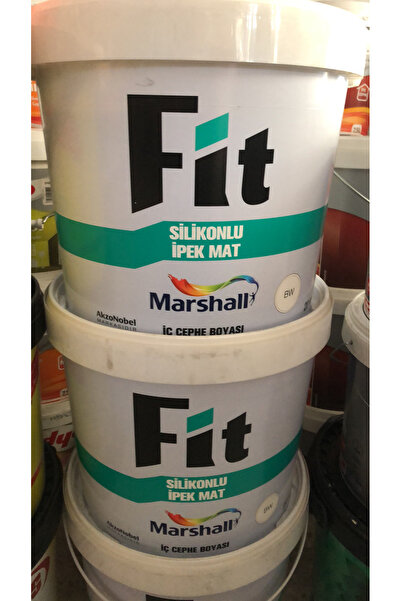 Marshall fit ipek silikonlu boya silinebilir iç cephe duvar boyası IŞILTISII 10 kğ