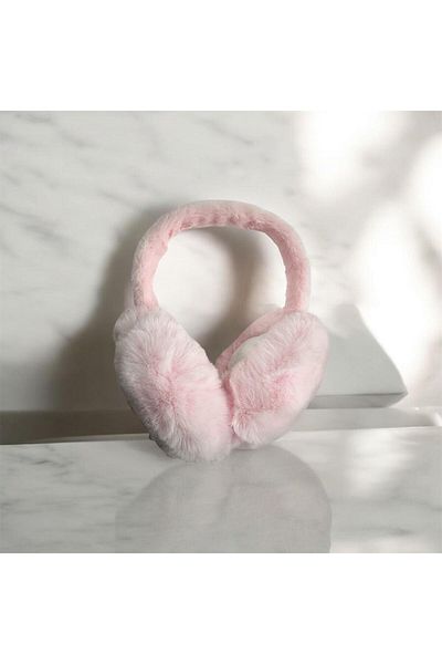 CNS Concept Premium Plush Earmuff - Unisex Adult and Child, Pink
