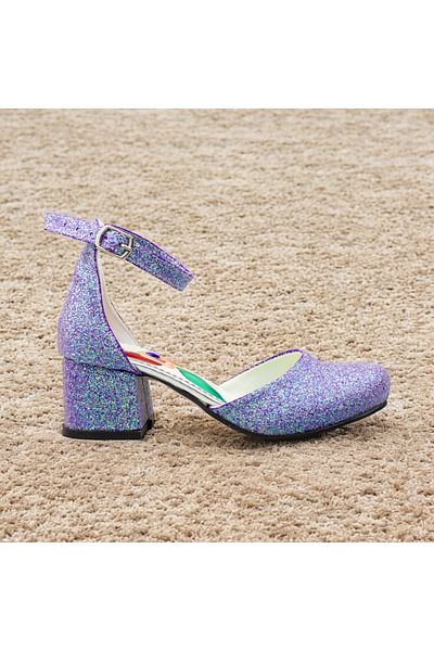 JOJO KIDS pantofi cu toc pentru fete, pantofi de seara, pantofi cu toc gros