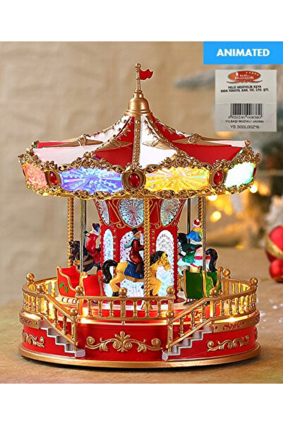 Yeliz ZÜMRÜT OyuncakStore Atlı Karınca Yılbaşı Müzikli Işıklı Pilli - Usb