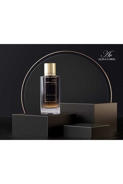 Alina Corel Monsieur Black Musk For Unisex By Alina Corel Eau De Parfum - 100ML