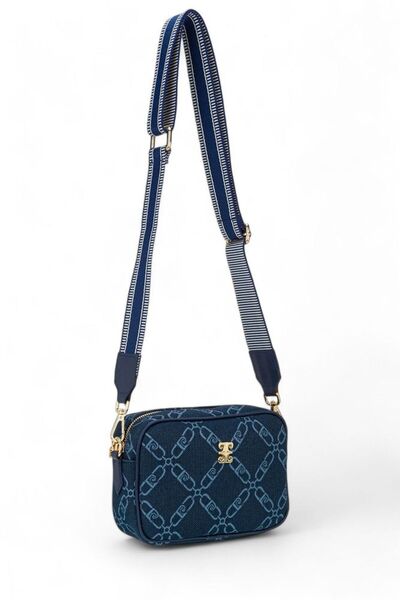 Pierre Cardin Logo Detaylı Denim Kadın Çapraz Askılı Çanta 05PC24Y504-ZCKNP