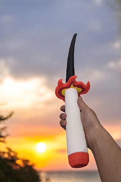 3DŞehri RENGOKU Plastik Katlanır Kılıç-Katana| Demon Slayer 115 Cm