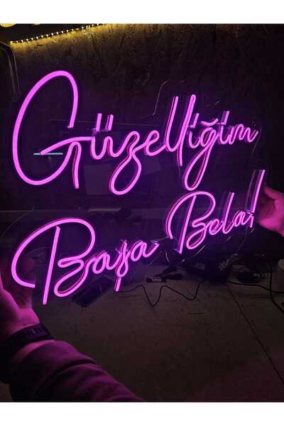 ÜzümReklam En Güzel Günde Güzelliğin Başa Bela Neon Led / Neon Tasarım Duvar ...