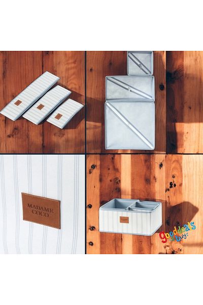 Madame Coco Nuage 3 Compartment Organizer Box