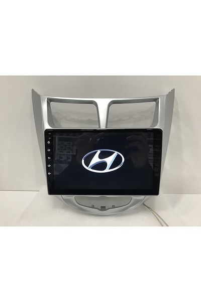 navicars Hyundai Accent Blue Compatible Android Carplay Multimedia Navigation
