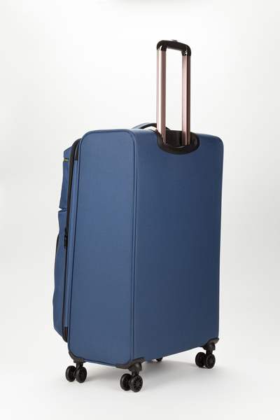 Fossil Ultra Light Mavi Kumaş Büyük Boy Valiz