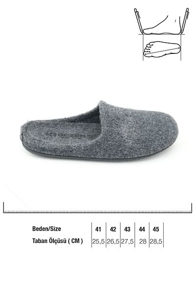 GEZER Winter Men's Gondola Slippers