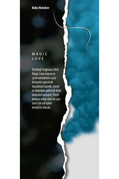 NISHLADY Magic Love Body Mist / Vücut Parfümü Vegan 260 ml