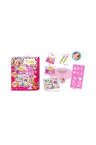 Tokidas Sparkling Tattoo Art & Face Paint