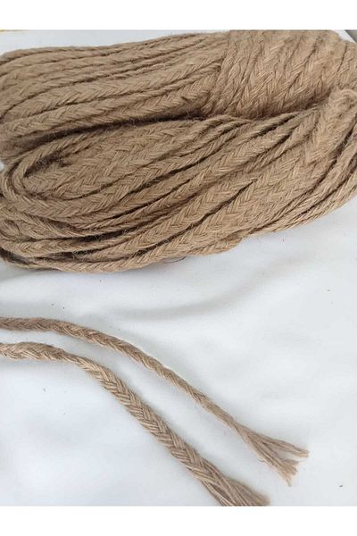 hobi duragı 10Meter Jute Hair Braid Rope, Cord & Ribbon Decorative Ribbon
