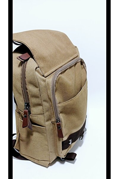 DADU Kanvas Kumaş Unisex Okul ve Seyehat Çantası