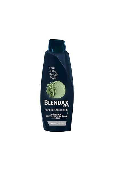 Blendax Men Effective Against Dandruff 4 in 1 500 ml Shampoo X 3 Pieces