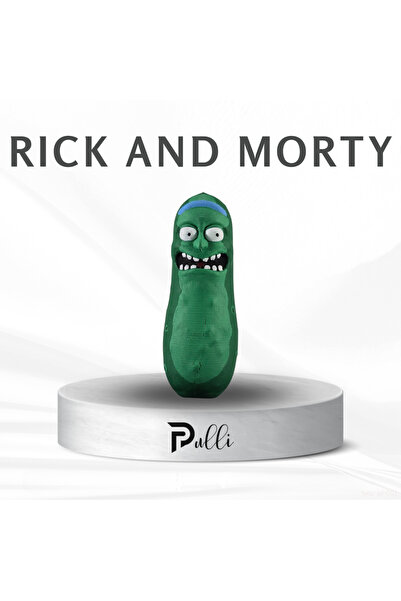 3D Turşu Rick – Rick And Morty Figür