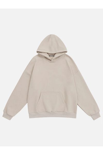 Mad&Calf Unisex Tesla Cybertruck με στάμπα φούτερ με κουκούλα Fleece Oversize