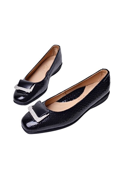 ALBİNİ Flaks Γυναικεία Δερμάτινα Παπούτσια 25142222Y