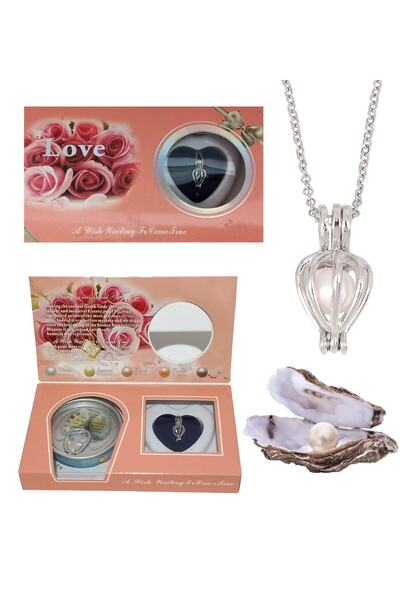 Ozka Leather Collection Gerçek Inci Dilek Kolyesi