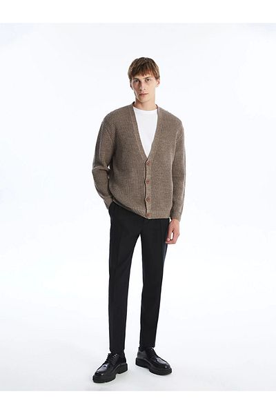 LC Waikiki Ανδρικό παντελόνι SOUTHBLUE Μαύρο Standard Fit
