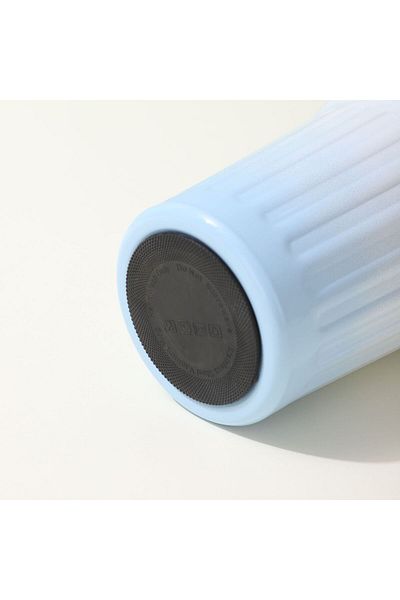 Weather Forecast 304 L Steel 400 ml Blue White Gradient Hand Thermos Mug Gin918Mv