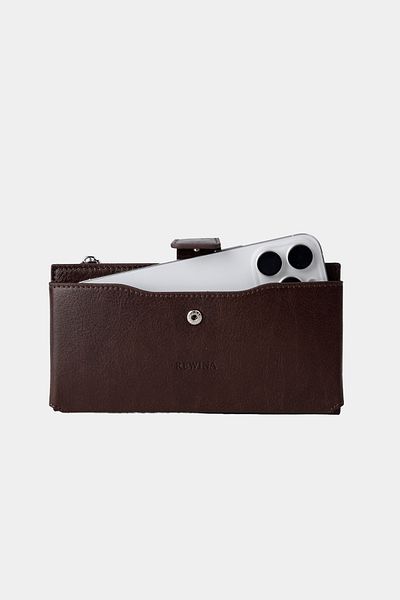 Lysande Rewina Genuine Real Leather Large Size Custom Design Portfolio Wallet
