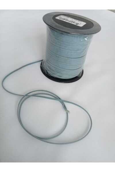 hobi duragı Șnur cu dungi din piele intoarsa - 3 metri