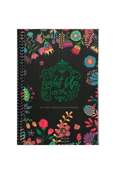 Gıpta Caiet Best Notes cu copertă spiralată din carton - 17x24, 80yp pătrat