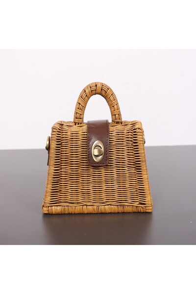 Mylamp MYBAG RATTAN ÇANTA 20x10x23 SMALL
