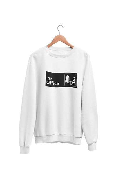 qoeuyl boutique Το Office Generic Printed Gift Crew Neck Unisex φούτερ