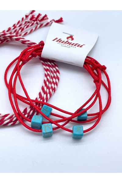 Concept HuBuTU مجموعة بطاقات هدايا Marteniçka من الجيلاتين Wish and Luck (مجم...