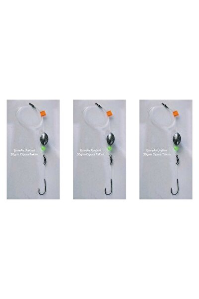 EmreAv Çupra Prof Takımı Bodrum 30 Gr Gezer Takımı 3 Adet