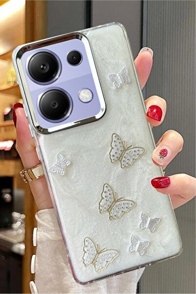 3GEN CASE Xiaomi Redmi Note 13 Pro 4G متوافق مع شريط حجري ثلاثي الأبعاد على ش...