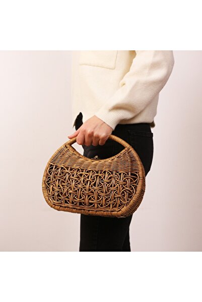 Mylamp MYBAG RATTAN ÇANTA 30x13x25 cm