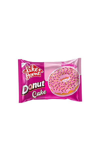 American Foods Like Home Çilekli Donut Cake 40 g 24 Adet