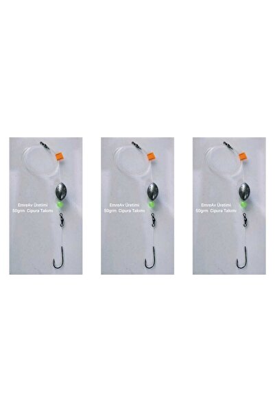 EmreAv Çupra Prof Takımı Bodrum 50 Gr Gezer Takımı 3 Adet